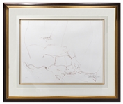 John Lennon Signed ''Bag One'' Limited Edition Lithograph -- With PSA/DNA COA